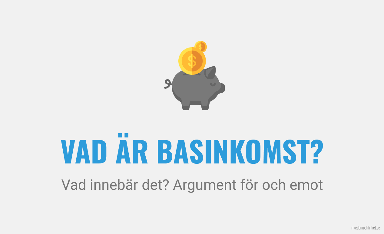 Read more about the article Vad är basinkomst? Argument för och emot